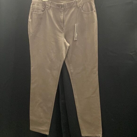 Brownish women jeans by Chicos Size 1.5 - Picture 1 of 5